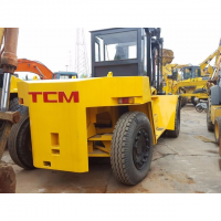 Used 20 ton TCM forklift FD200, secondhand TCM diesel forklift 20ton, used TCM electric forklift 20 ton for sale