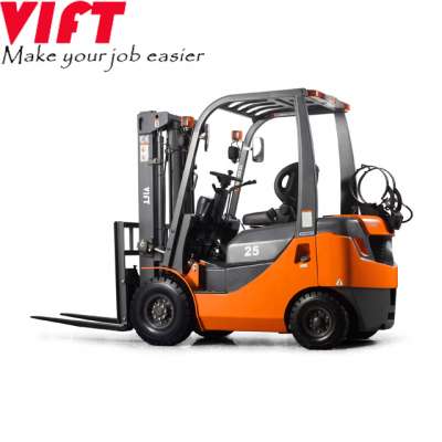 Best Forklift Brand FG25L 2500kg Customized Natural Gas Four Wheels Forklift Price